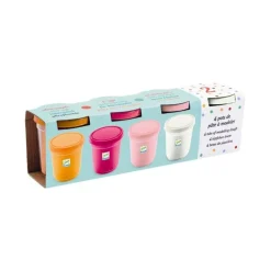 Djeco 4 Botes De Plastilina Colores Sweet Cheap