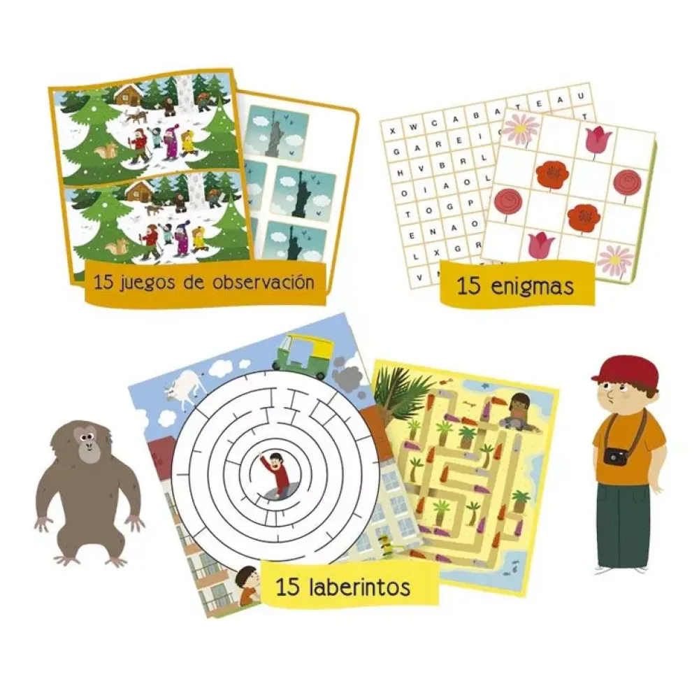 Auzou 45 Juegos ¡De Viaje! Shop