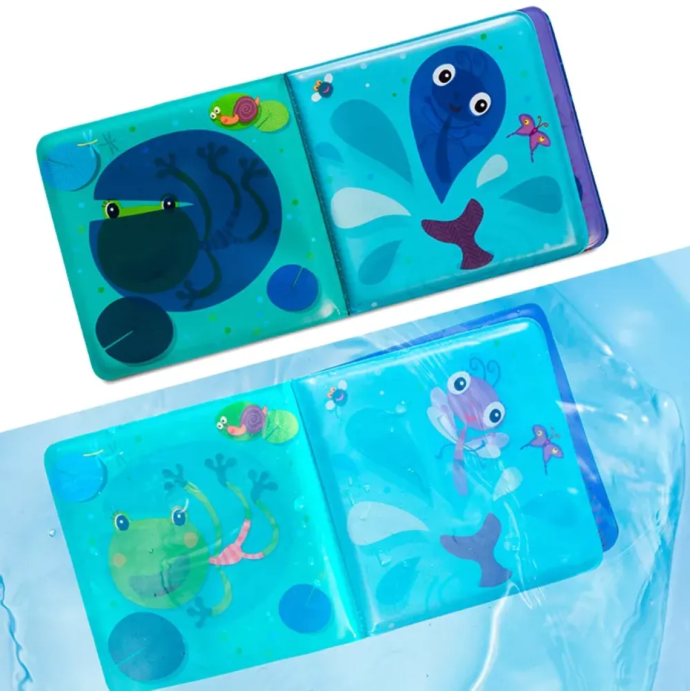 Lilliputiens Alice Splash: Libro Magico Para El Bano Fashion