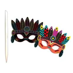 Janod Arte Scratch Mascaras De Fiesta Outlet