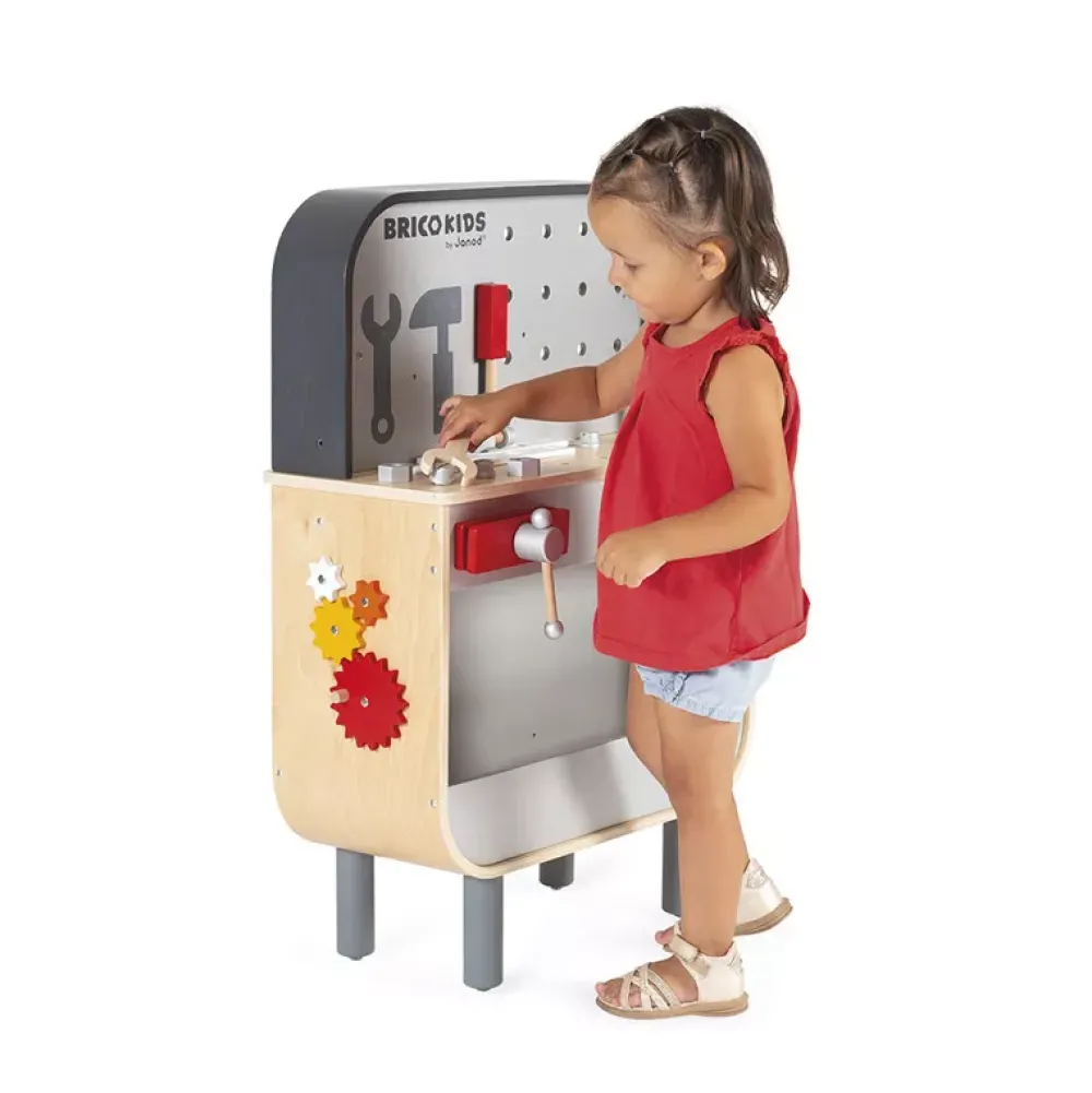 Janod Banco De Trabajo Reverso Bricokids Flash Sale