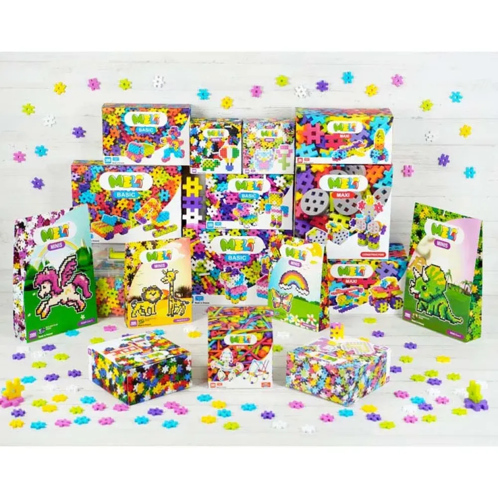 Meli Bloques Basic Constructor 100 Piezas New
