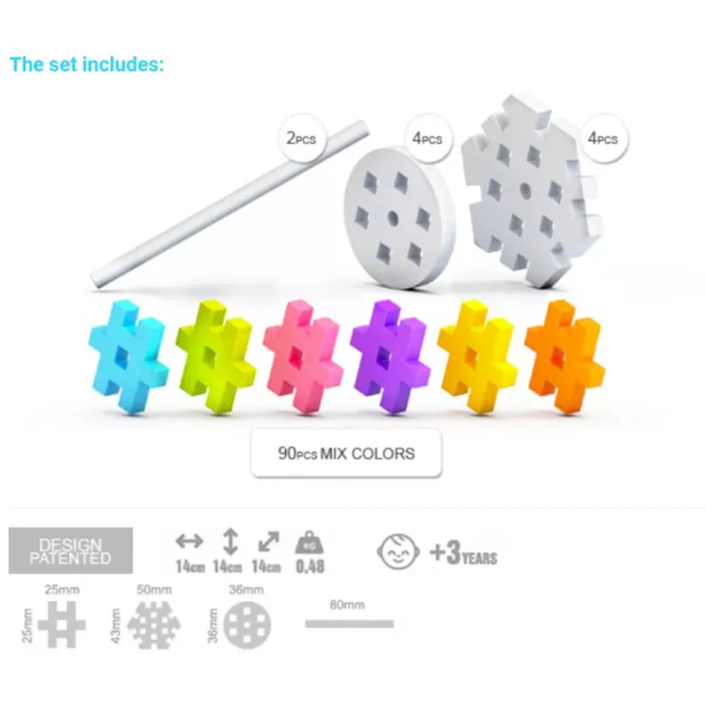 Meli Bloques Basic Constructor 100 Piezas New