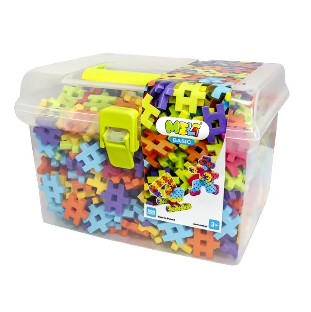 Meli Bloques Basic Travel Box 500 Piezas Shop