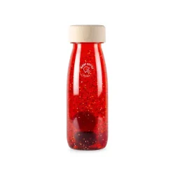 Petit Boum Botella Sensorial Flotante Roja Fashion