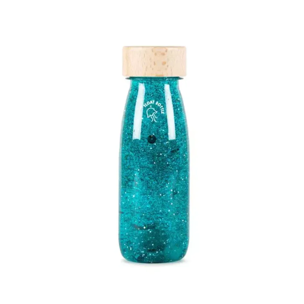 Petit Boum Botella Sensorial Flotante Turquesa Discount