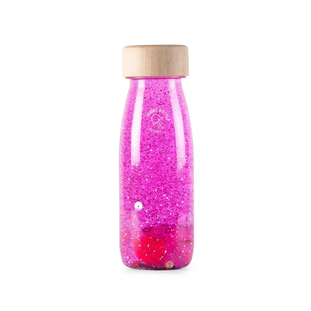 Petit Boum Botella Sensorial Flotante Rosa Best