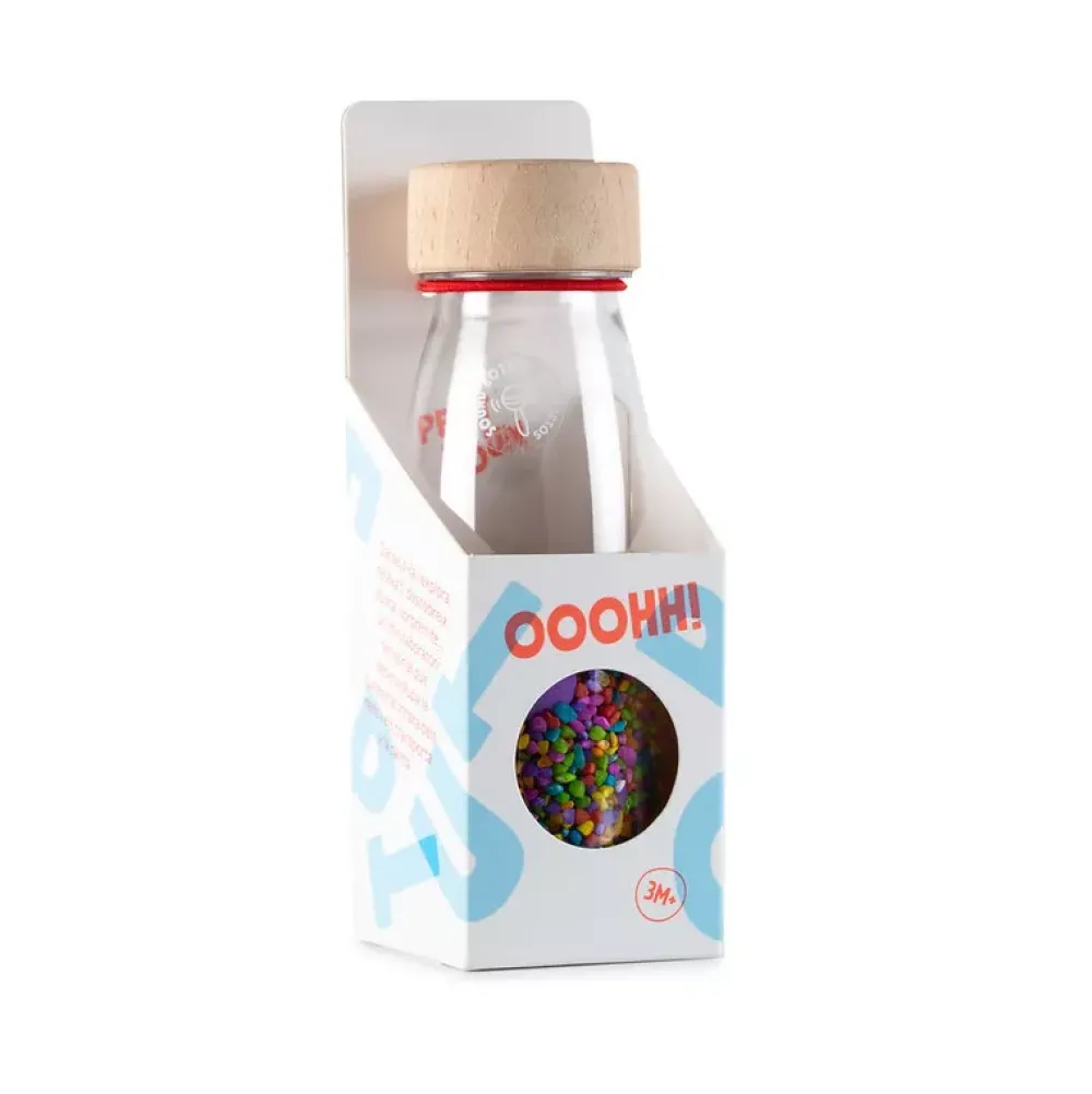 Petit Boum Botella Sensorial Sonidos Botones Discount