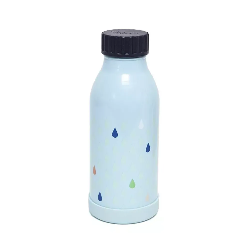 Petit Monkey Botella Termica Drops Blue Fashion