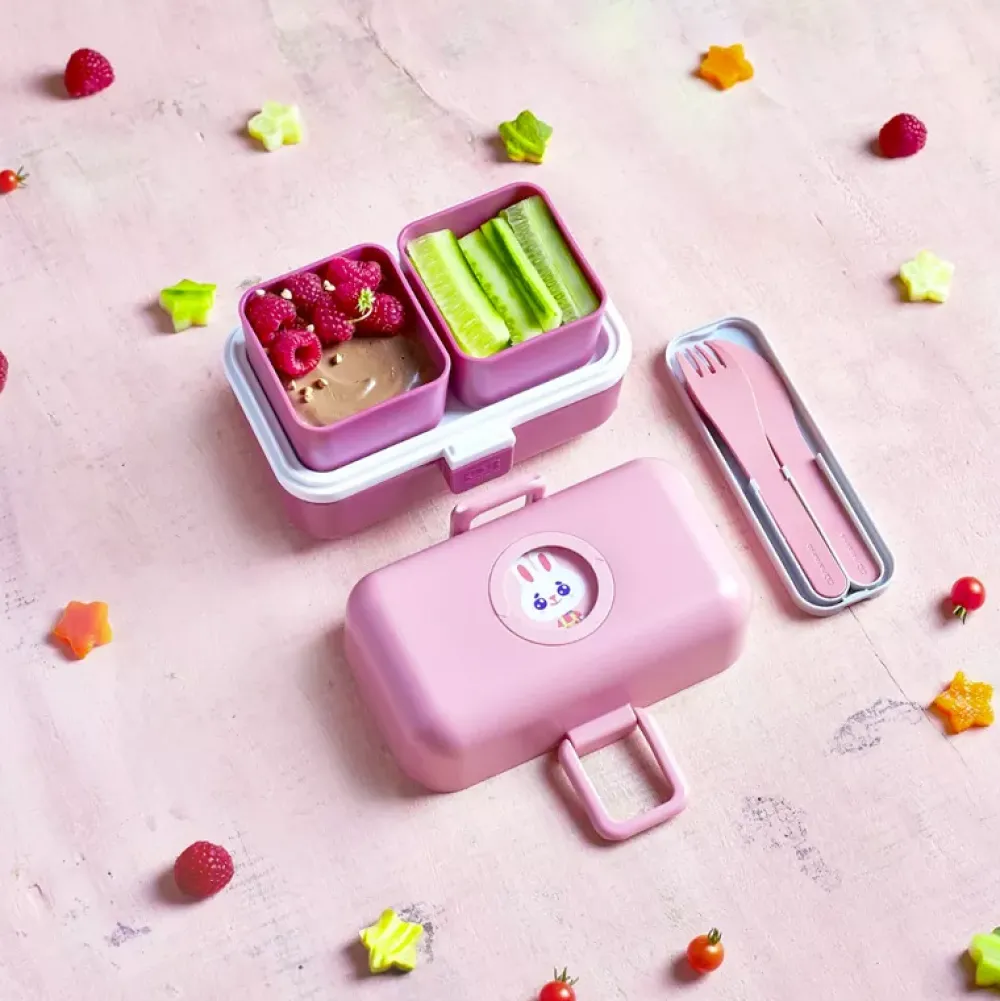 Monbento Caja Merienda Tresor Rosa Blush Cheap