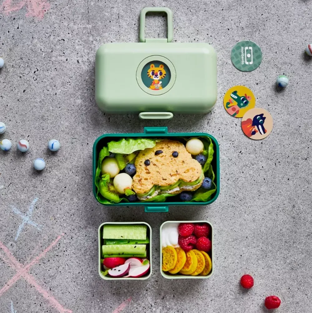 Monbento Caja Merienda Tresor Verde Forest Store