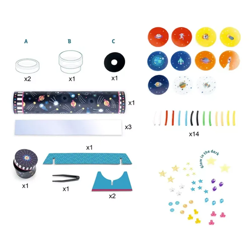 Djeco Caleidoscopio Para Montar: Inmersion Espacial Discount