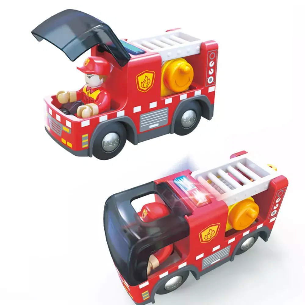 Hape Camion De Bomberos Con Sirena Hot