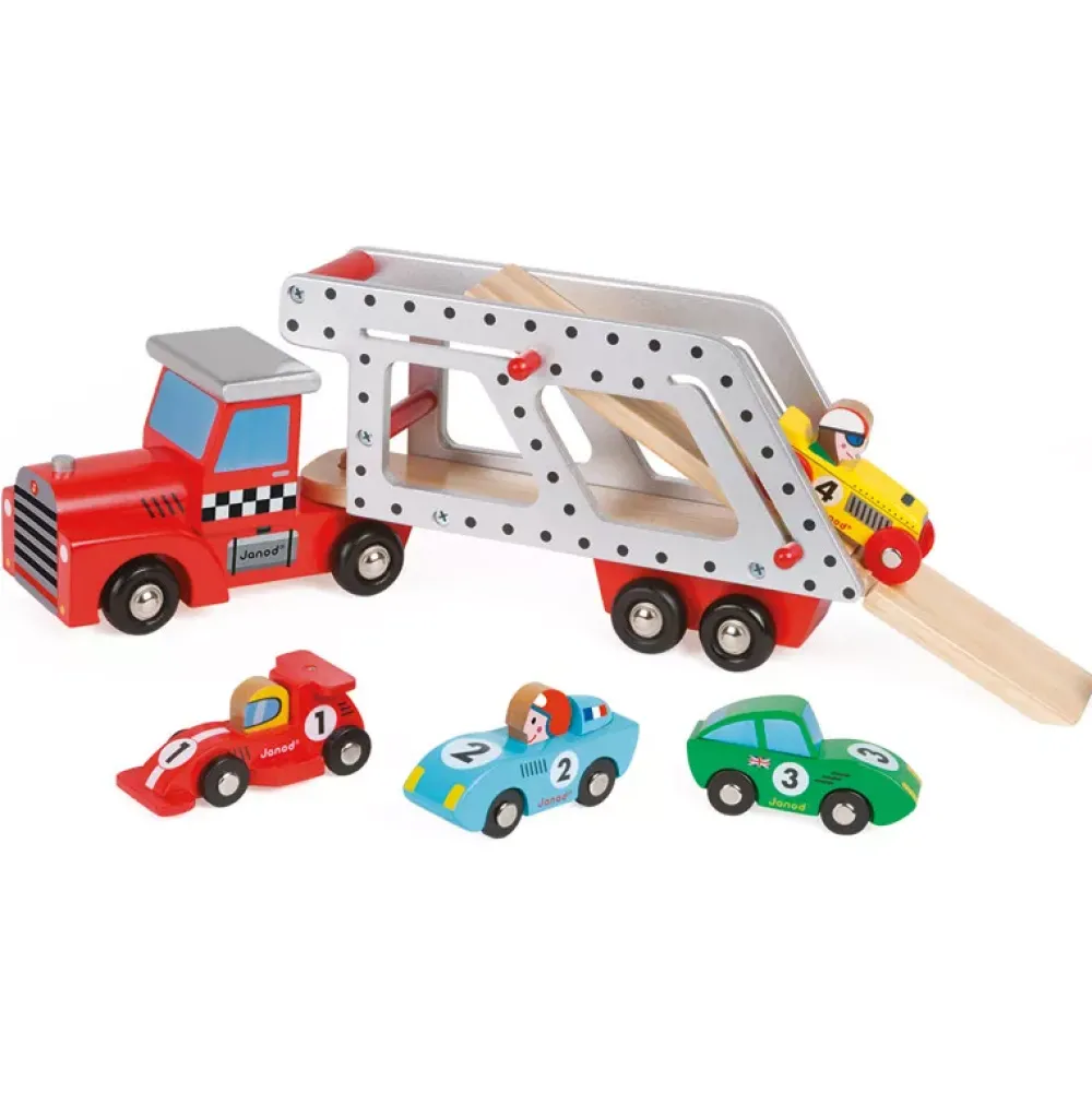 Janod Camion Porta Coches Outlet