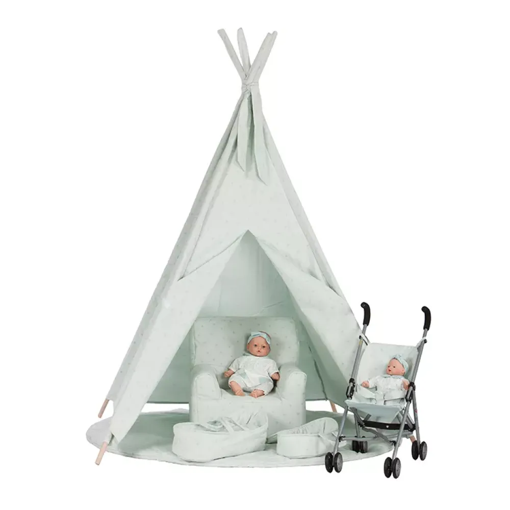 Barrutoys Capazo Verde Estrellitas 26 Cm Cheap