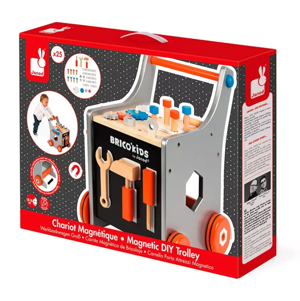 Janod Carrito Magnetico Brico Kids Online