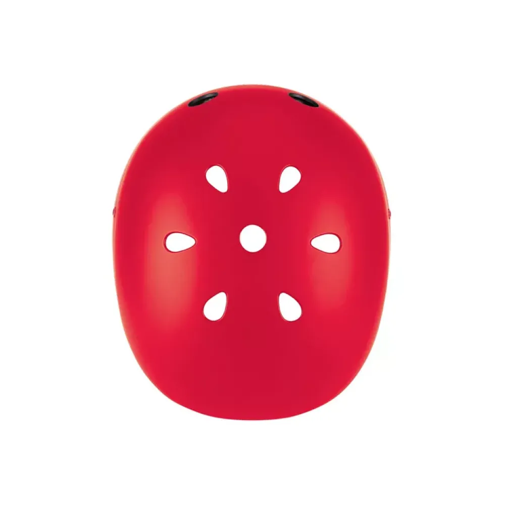 Globber Casco Junior Con Luces Rojo New