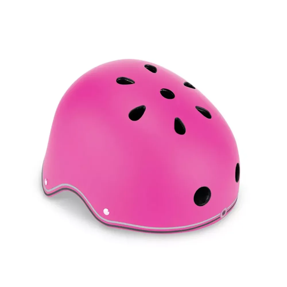 Globber Casco Junior Con Luces Rosa Best