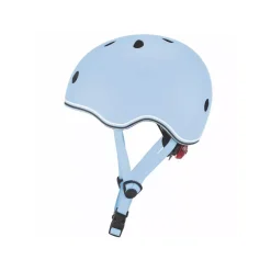 Globber Casco Pequeno Con Luces Azul Pastel Cheap