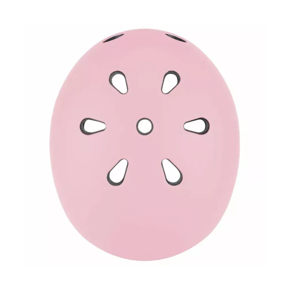 Globber Casco Pequeno Con Luces Rosa Pastel Hot