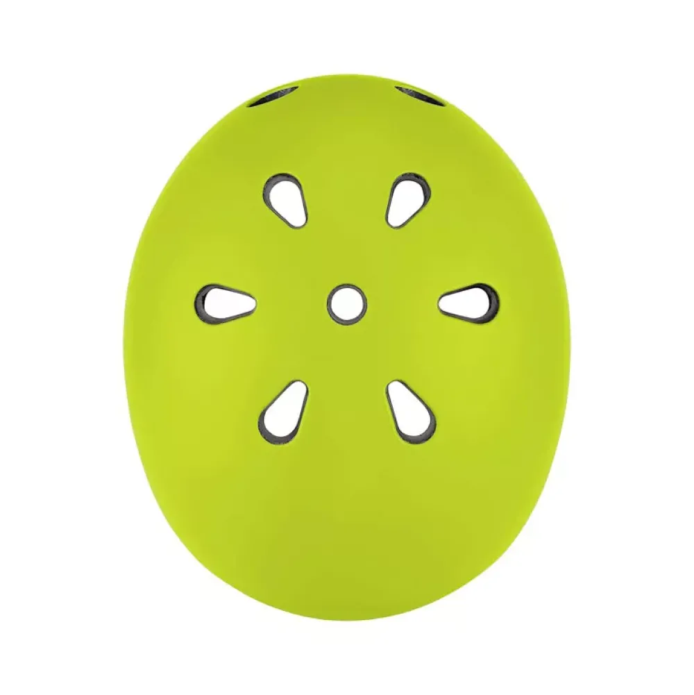 Globber Casco Pequeno Con Luces Verde Hot
