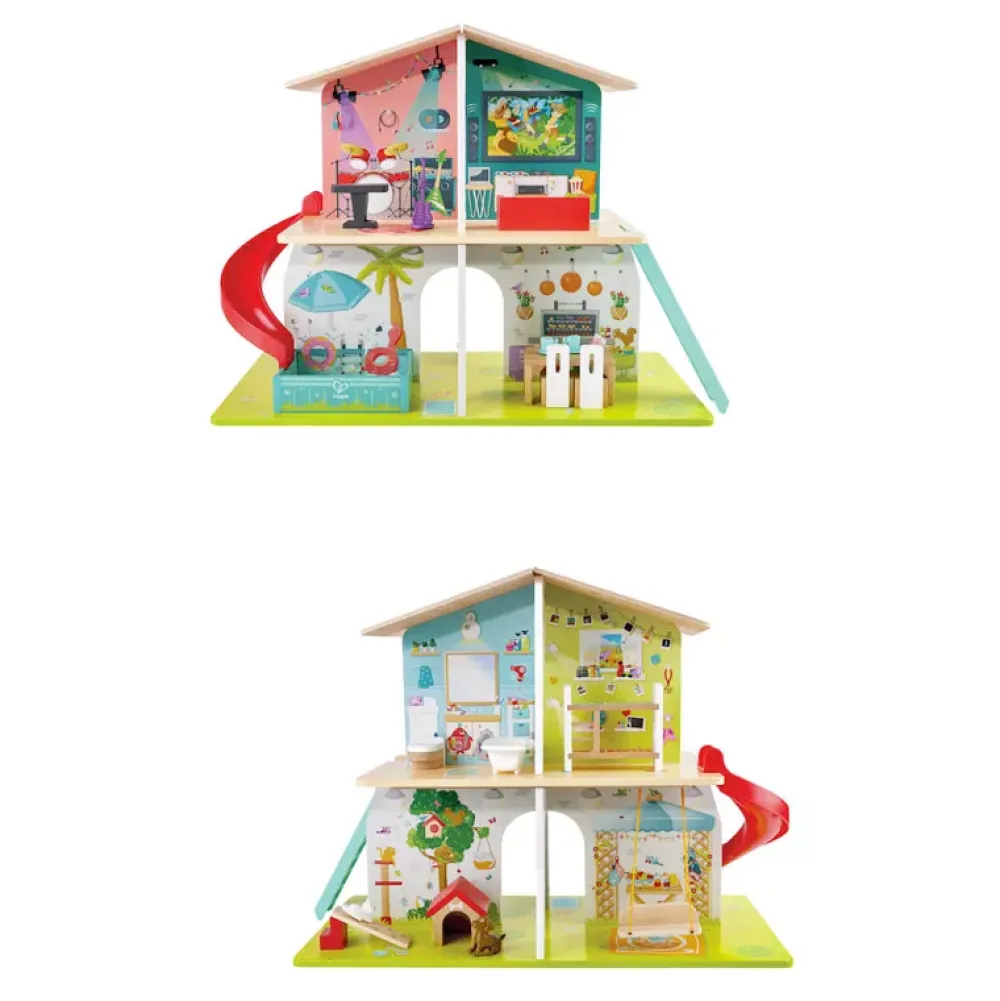 Hape Casita Con Sonidos Rock And Slide Online