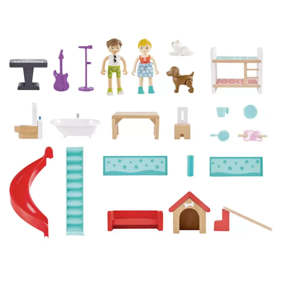 Hape Casita Con Sonidos Rock And Slide Online