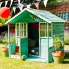 Plum Casita De Madera Para Jardin Azul Teal Best Sale