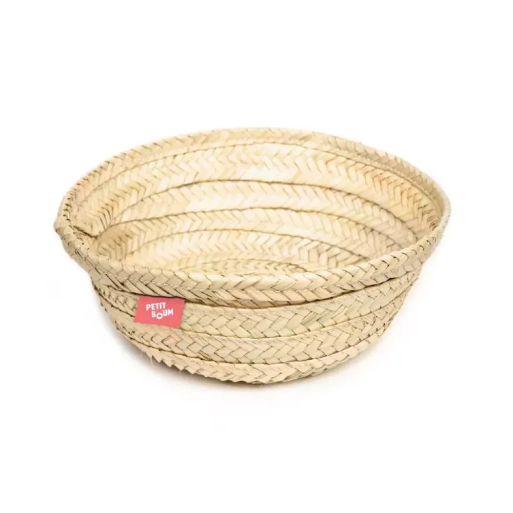 Petit Boum Cesta De Hoja De Palma Outlet