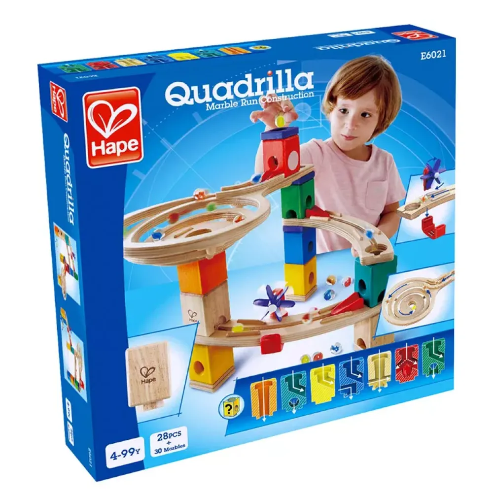 Hape Circuito De Canicas Quadrilla: Carrera Hasta La Meta Flash Sale