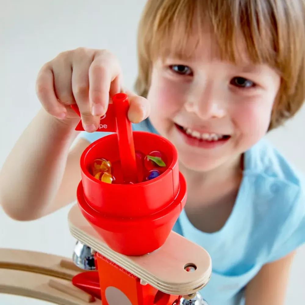 Hape Circuito De Canicas Quadrilla: Fuga Del Castillo New
