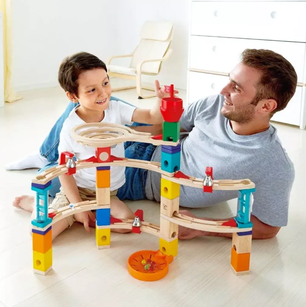 Hape Circuito De Canicas Quadrilla: Fuga Del Castillo New