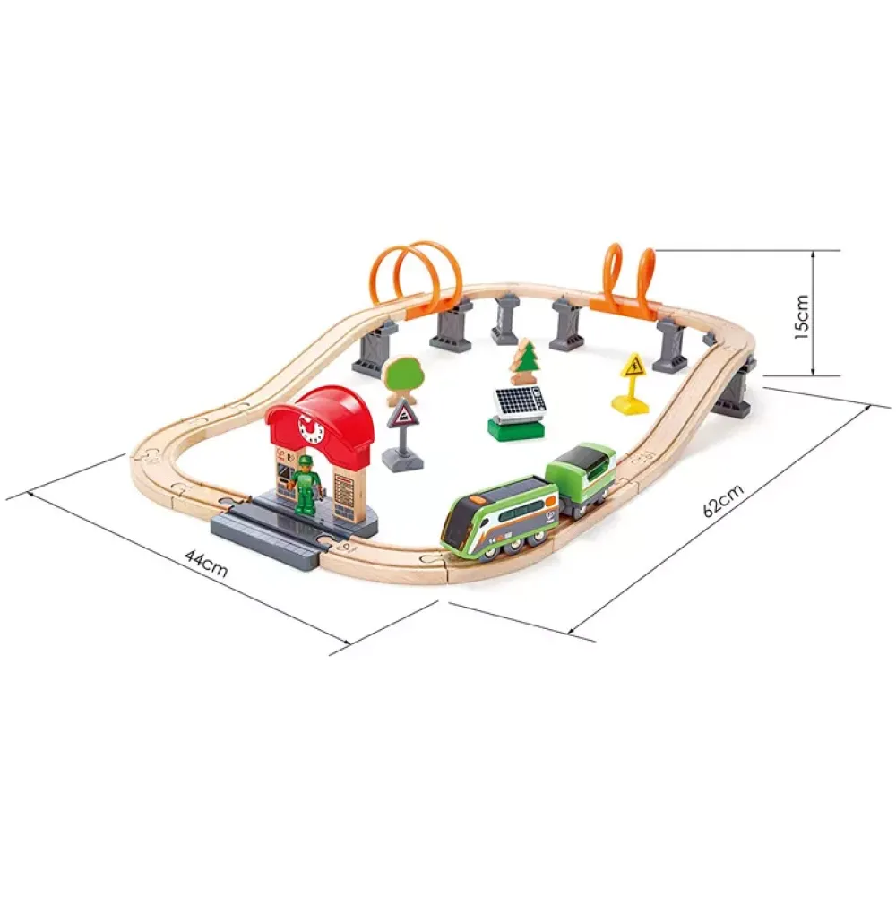 Hape Circuito De Tren: Energia Solar Shop