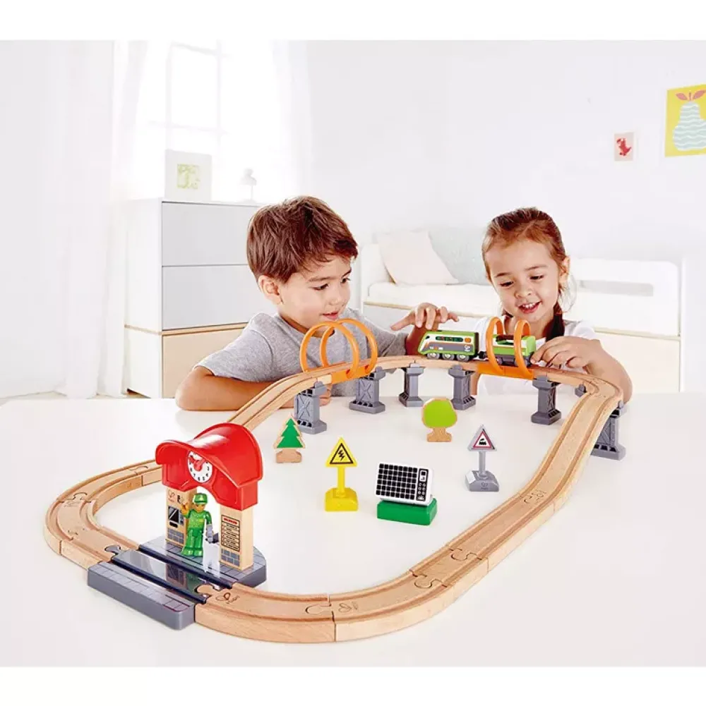 Hape Circuito De Tren: Energia Solar Shop