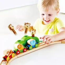 Hape Circuito Infantil: Tren Musical Con Monos Sale