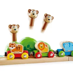 Hape Circuito Infantil: Tren Musical Con Monos Sale