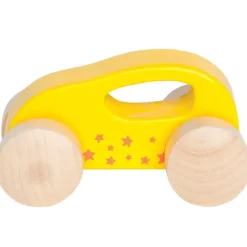 Hape Coche De Madera Amarillo Cheap