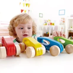 Hape Coche De Madera Amarillo Cheap
