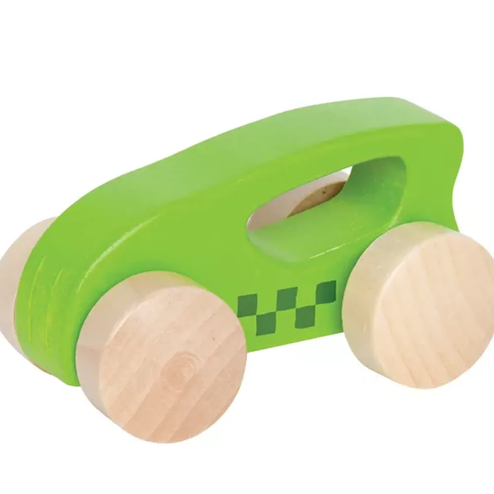 Hape Coche De Madera Verde Online