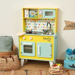Janod Cocinita De Madera Happy Day Cheap