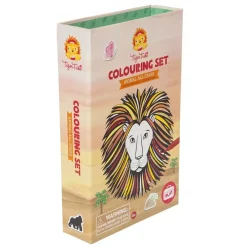 Tiger Tribe Colouring Set: Animales Best