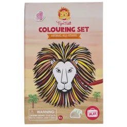 Tiger Tribe Colouring Set: Animales Best