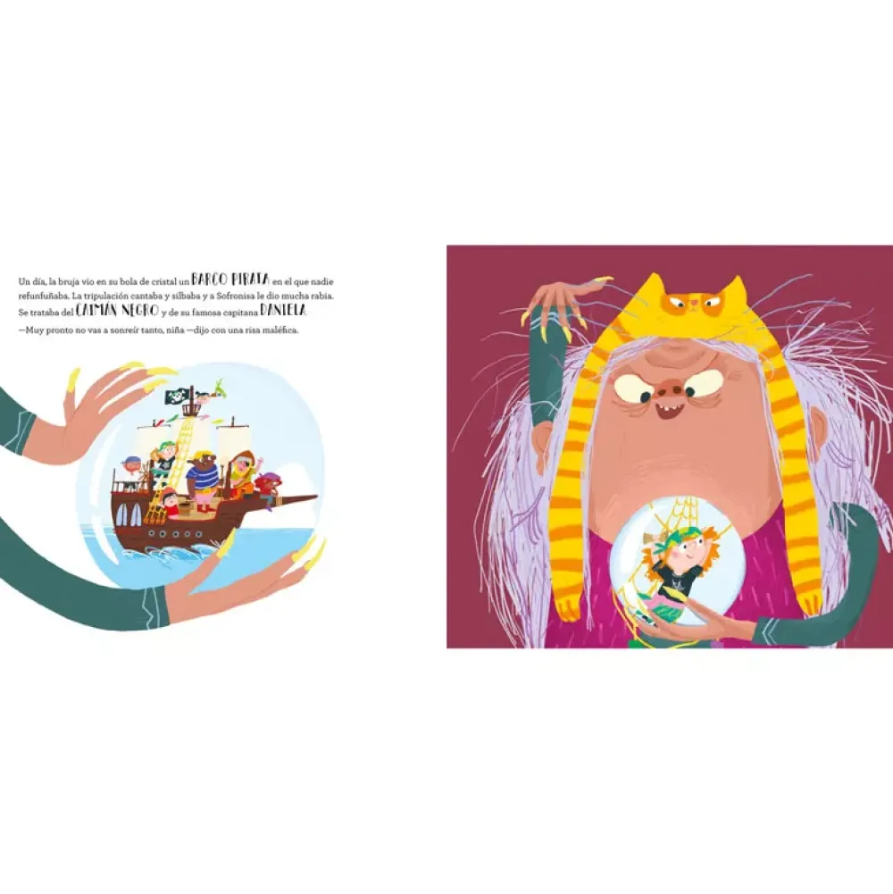 Cuentos y Libros Infantiles Daniela Pirata Y La Bruja Sofronisa Outlet