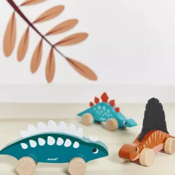 Janod Dino: Coche T-Rex Store