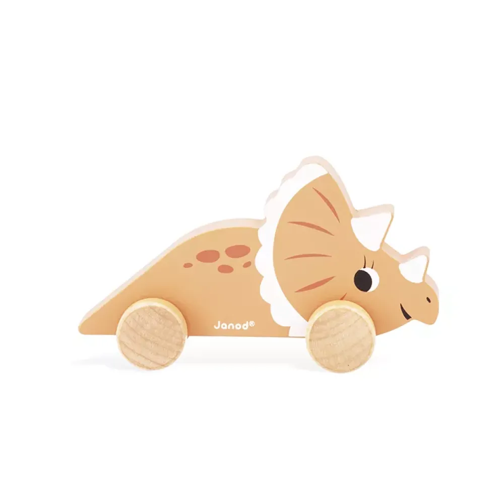 Janod Dino: Coche Triceratops Cheap