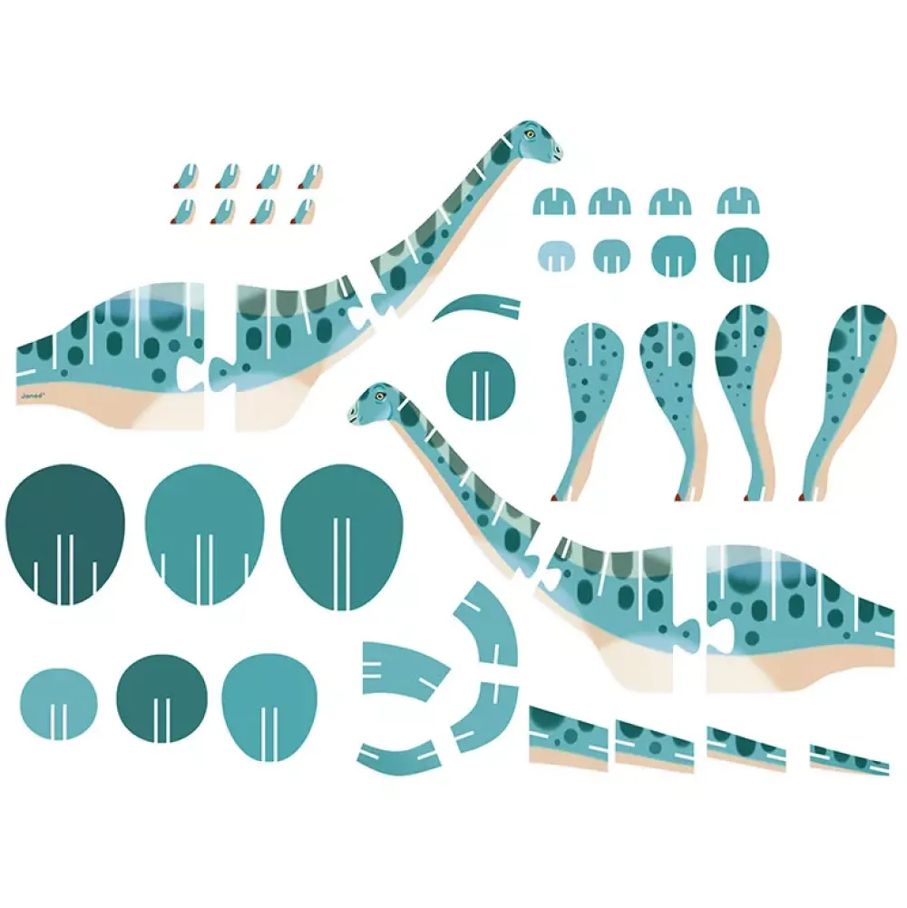 Janod Dino: Puzzle Con Volumen Diplodocus Store
