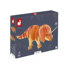 Janod Dino: Puzzle Con Volumen Triceratops Discount