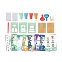 Hape Diversion Con Pintura Y Esponjas Fashion