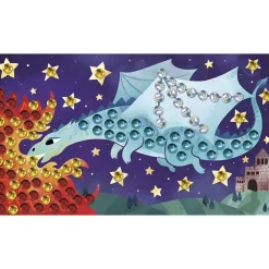 Janod Dragones Con Lentejuelas Para Pegar Fashion