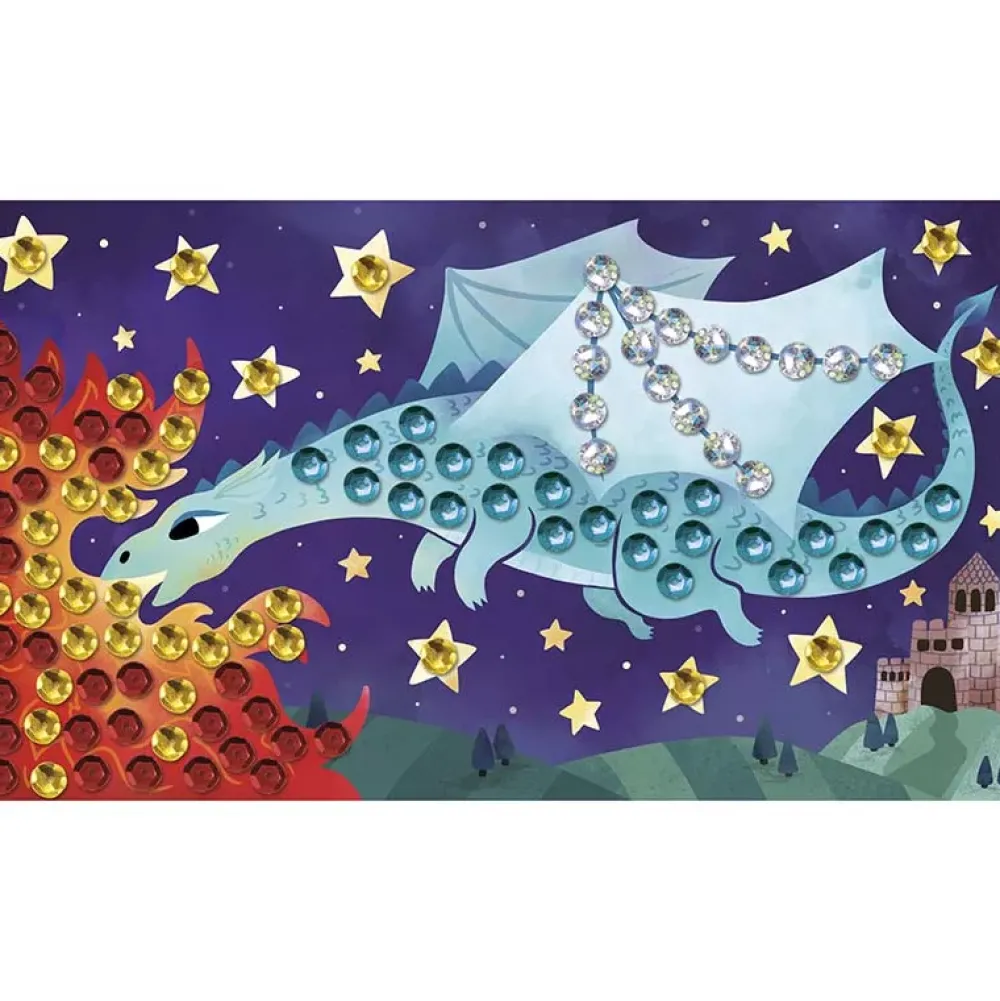 Janod Dragones Con Lentejuelas Para Pegar Fashion